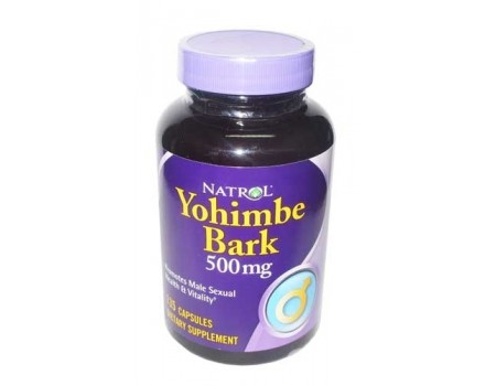 Yohimbe Bark 500mg. 135 capsules